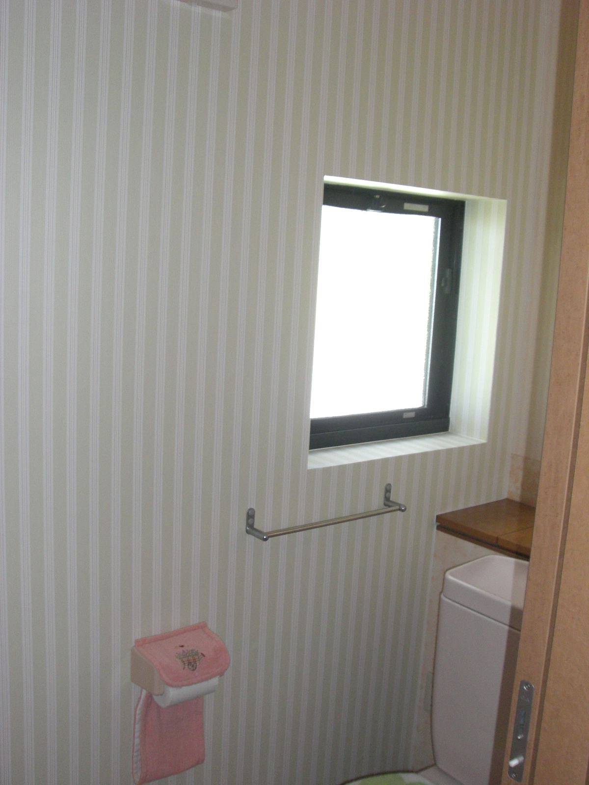 トイレ アクセント張り 鳥取の壁紙張替え内装職人 ブログ編